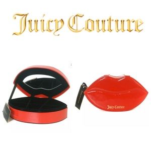 Juicy Couture Shiny Red Lips Jewelry Organizer Box